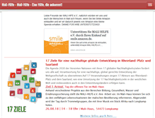 Tablet Screenshot of mali-hilfe.de